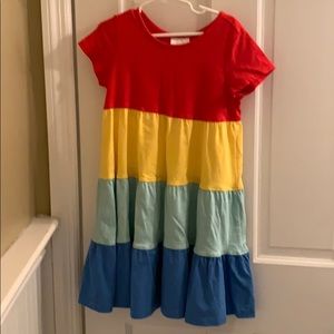 Hanna Andersson Colorblock Twirl Dress